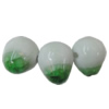 Porcelain Beads, Crackle Teardrop 10x16mm, Hole:About 1.5mm, Sold by Bag