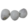 Porcelain Beads, Crackle Teardrop 10x16mm, Hole:About 1.5mm, Sold by Bag