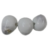 Porcelain Beads, Crackle Teardrop 14x20mm, Hole:About 1.5mm, Sold by Bag