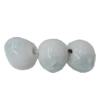 Porcelain Beads, Crackle Teardrop 10x16mm, Hole:About 1.5mm, Sold by Bag