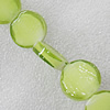 Lampwork Beads, Flat Round 16mm Hole:About 1.5mm, Sold by PC