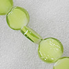 Lampwork Beads, Flat Round 20mm Hole:About 1.5mm, Sold by PC