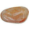 Watermark Acrylic Beads, Nugget 46x33mm Hole:2.5mm, Sold by Bag