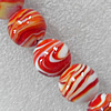 Lampwork Beads, Round 12mm Hole:About 1.5mm, Sold by PC