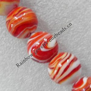 Lampwork Beads, Round 12mm Hole:About 1.5mm, Sold by PC