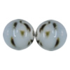 Porcelain Beads, Round 16mm, Hole:About 1.5mm, Sold by Bag