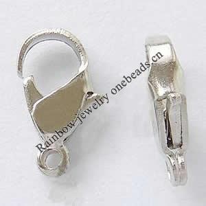 Iron Lobster Clasp Pb-free 12x6mm Hole:Approx 1.2MM Sold by Bag