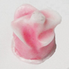 Resin Cabochons, No Hole Headwear & Costume Accessory, Flower, About 8mm in diameter, Sold by Bag