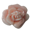 Resin Cabochons, No Hole Headwear & Costume Accessory, Flower, About 14mm in diameter, Sold by Bag