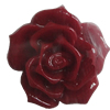 Resin Cabochons, No Hole Headwear & Costume Accessory, Flower, About 40mm in diameter, Sold by Bag