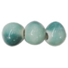 Porcelain Beads, Crackle Teardrop 10x16mm, Hole:About 1.5mm, Sold by Bag