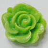 Resin Cabochons, No Hole Headwear & Costume Accessory, Flower, About 20mm in diameter, Sold by Bag