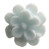 Porcelain Cabochons, No Hole Headwear & Costume Accessory, Flower Size:About 18mm, Sold By Bag