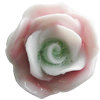 Porcelain Cabochons, No Hole Headwear & Costume Accessory, Flower Size:About 16mm, Sold By Bag