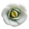 Porcelain Cabochons, No Hole Headwear & Costume Accessory, Flower Size:About 16mm, Sold By Bag