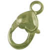 Alloy Lobster Claw Clasps, about 12mm long,6.5mm wide, 3mm thick, hole: 1.5mm, Sold by bag