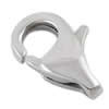 Alloy Lobster Claw Clasps, about 12mm long,6.5mm wide, 3mm thick, hole: 1.2mm, Sold by bag