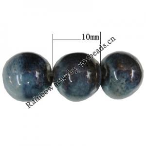 Porcelain Beads, Teardrop 10x16mm, Hole:About 1.5mm, Sold by Bag