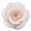 Resin Cabochons, No Hole Headwear & Costume Accessory, Flower, About 19mm in diameter, Sold by Bag