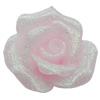 Resin Cabochons, No Hole Headwear & Costume Accessory, Flower, About 20mm in diameter, Sold by Bag