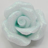 Resin Cabochons, No Hole Headwear & Costume Accessory, Flower, About 20mm in diameter, Sold by Bag