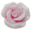 Resin Cabochons, No Hole Headwear & Costume Accessory, Flower, About 20mm in diameter, Sold by Bag