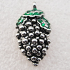 Pendant/Charm Zinc Alloy Jewelry Findings Lead-free, 27x14mm Hole:1.2mm, Sold Pkg of 300