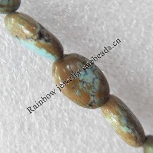 Turquoise Beads, 13x18mm Hole:About 1.5mm, Sold per 15.7-Inch Strand