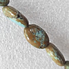 Turquoise Beads, 13x18mm Hole:About 1.5mm, Sold per 15.7-Inch Strand