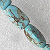 Turquoise Beads, 8x12mm Hole:About 1.5mm, Sold per 15.7-Inch Strand