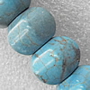 Turquoise Beads, 16mm Hole:About 1.5mm, Sold per 15.7-Inch Strand