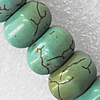 Turquoise Beads, 16mm Hole:About 1.5mm, Sold per 15.7-Inch Strand