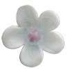 Porcelain Cabochons, No Hole Headwear & Costume Accessory, Flower Size:About 19mm, Sold By Bag