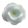 Porcelain Cabochons, No Hole Headwear & Costume Accessory, Flower Size:About 16mm, Sold By Bag