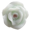 Porcelain Cabochons, No Hole Headwear & Costume Accessory, Flower Size:About 17mm, Sold By Bag