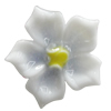 Porcelain Cabochons, No Hole Headwear & Costume Accessory, Flower Size:About 18mm, Sold By Bag