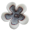 Porcelain Cabochons, No Hole Headwear & Costume Accessory, Flower Size:About 18mm, Sold By Bag