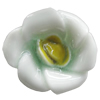 Porcelain Cabochons, No Hole Headwear & Costume Accessory, Flower Size:About 16mm, Sold By Bag