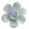 Porcelain Cabochons, No Hole Headwear & Costume Accessory, Flower Size:About 20mm, Sold By Bag