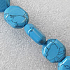Turquoise Beads, 19x22mm Hole:About 1.5mm, Sold per 15.7-Inch Strand