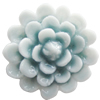 Porcelain Cabochons, No Hole Headwear & Costume Accessory, Flower Size:About 17mm, Sold By Bag