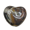 Porcelain Beads, Heart 30x32mm, Hole:2mm, Sold by Bag