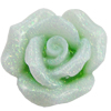 Resin Cabochons, No Hole Headwear & Costume Accessory, Flower, About 20mm in diameter, Sold by Bag