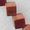 Gold sand Stone Beads, 10mm Hole:About 1.5mm, Sold per 15.7-inch strand