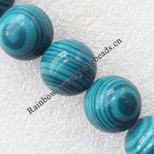Natural Stone Beads, Round 10mm Hole:About 1.5mm, Sold per 15.7-inch Strand