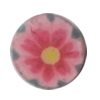 Pottery Clay Cabochons, NO-Hole Jewelry Fingings, Coin 10mm Thick:About 5mm, Sold by Bag