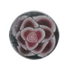 Pottery Clay Cabochons, NO-Hole Jewelry Fingings, Coin 10mm Thick:About 5mm, Sold by Bag