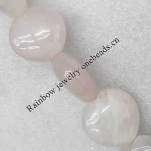 Natural Stone Beads, Heart 30mm Hole:About 1.5mm, Sold by PC