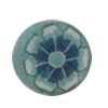 Pottery Clay Cabochons, NO-Hole Jewelry Fingings, Coin 10mm Thick:About 5mm, Sold by Bag