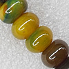 Gemstone beads, Agate(dyed), Rondelle 10x14mm Hole:1.5mm, Sold per 15.7-inch strand